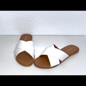 Women white sandals